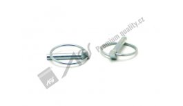 Kolík s kroužkem d=8,00 mm AGS