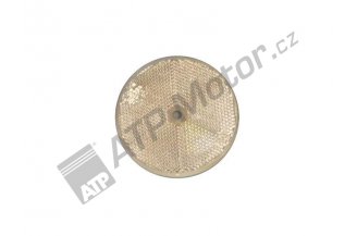 550006: Odrazka bíla s otvorem d=80,00 mm