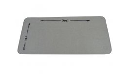 Hinteres unteres Glas UBK 4911-6945, 705x330