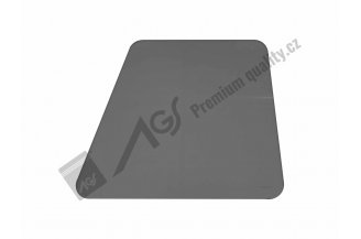 956635: Sklo dveří levé kulatá kabina AGS