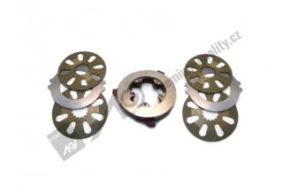 63227901AGS: Disc brake whith plate 8,75x6