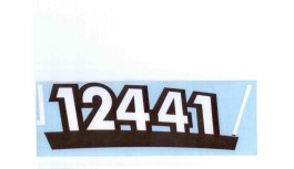 Decal 12441 RH FRT