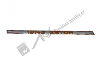 89805001: Nápis ZET 16145 P AGS