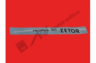 65802020: Nápis boční P Proxima 105 AGS