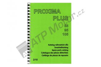 222212553: Catalogue Z Proxima Plus 85, 95, 105 engone motor 1005, 1205, 1305 2009 5-language