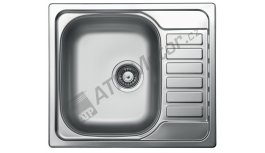 Sink with drain board stainless steel