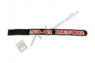 53802018: Nápis 5341 P AGS