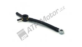 Fuel overflow connection