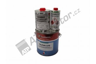 BARRALCERZEL2: Barva černo/zelené akrylátová 2kg