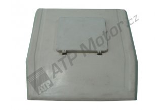 62117922: Komplettes Laminatdach mit Durchreiche weiß BK 6011 6245-7907