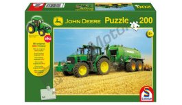 SCHMIDT - puzzle John Deere 7530 with facal car
