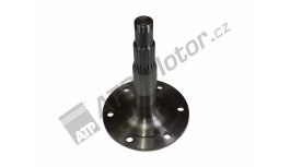 Hřídel výstupní B861, pr.50mm, 18 drážek