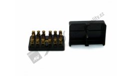 Skříňka pojistková 6/3 pólová  3 klemy AGS