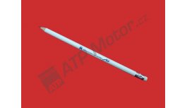 Tužka dřevěná s gumou bílá ATP