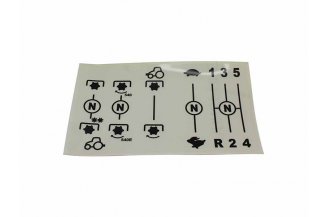 54135002: Vordere Schaltplatte ZVH 540/540E JRL