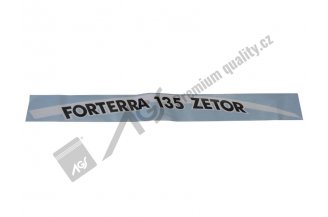 29802010: Nápis boční P Forterra 135 FRT AGS