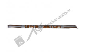 86805001: Nápis ZET 12145 P  AGS