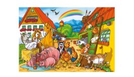 SCHMIDT - puzzle yard full of animals