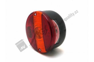 78351947SPZ: Světlomet zadní 3 dílný + SPZ d=140,0 mm AGS