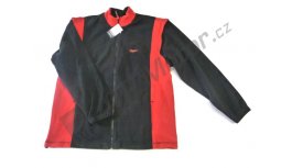 Fleece jacket ZET red and black - XXL