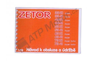 Operators manual 3321-7341 CZ 1/98