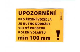 59116687: Warning plate 2