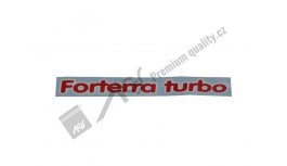 Nápis Forterra Turbo P AGS