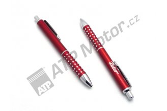 888501009: Pen metal red