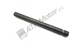 Vierkant-Getriebewelle mit Keilverzahnung