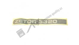 Nápis boční 3320 L MAJ-S  AGS