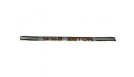 Aufschrift ZET 14145 P