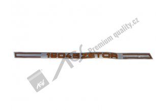 89803001: Nápis ZET CRYSTAL 16045 P AGS