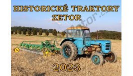 Kalendář nástěnný Historické traktory Zetor 2023