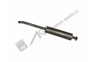 70011423INOX: Výfuk s přírubou oválný INOX 6901-1423, 7001-1421 AGS