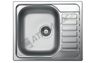 DR50/58: Sink with drain board stainless steel