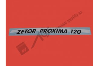 65802171: Nápis ZET Proxima 120 L AGS