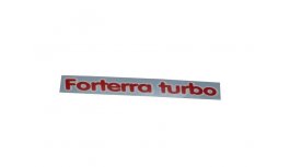 Decal Forterra turbo LH