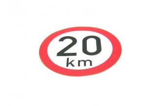 20: Manufacture´s max speed 20 km