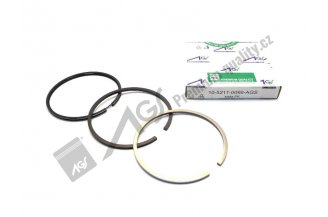52110096AGS: Piston ring set 102 3R AGS