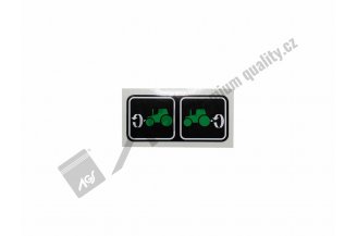 78351687: Štítek vývodových hřídelů AGS