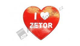 Magnetka srdce IQ ZET RED