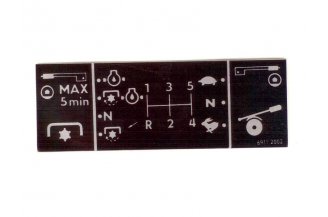 69112002: Schaltplan für Etiketten Z6911/6945