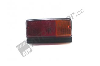 Tail lamp without regiester number light