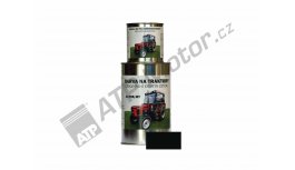 Barva černá  polyuretan 1,25 kg