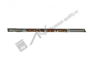 83803001: Nápis ZET CRYSTAL 10045 P AGS