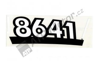 15802065: Seitliche Beschriftung 8641 P