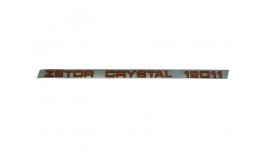 Decal ZET CRYSTAL 12011 LH