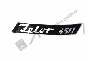 45115303: Nápis ZET 4511 P/L AGS