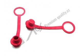 72114818R: Prachovka zásuvky ISO 12,5 červená AGS