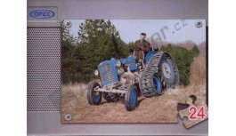 Puzzle v pevné krabičce Z-25 polopás (barevný) 24 dílků